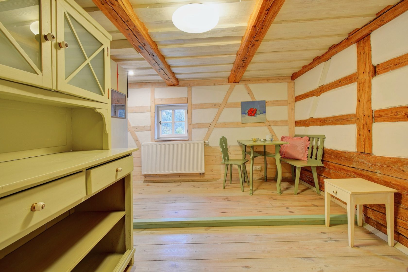 Ve spolupráci s designérkou Alenou Mrovcovou vznikala podoba interiérů