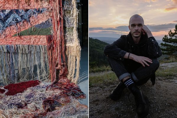 Textilní umělec Adam Pisca
