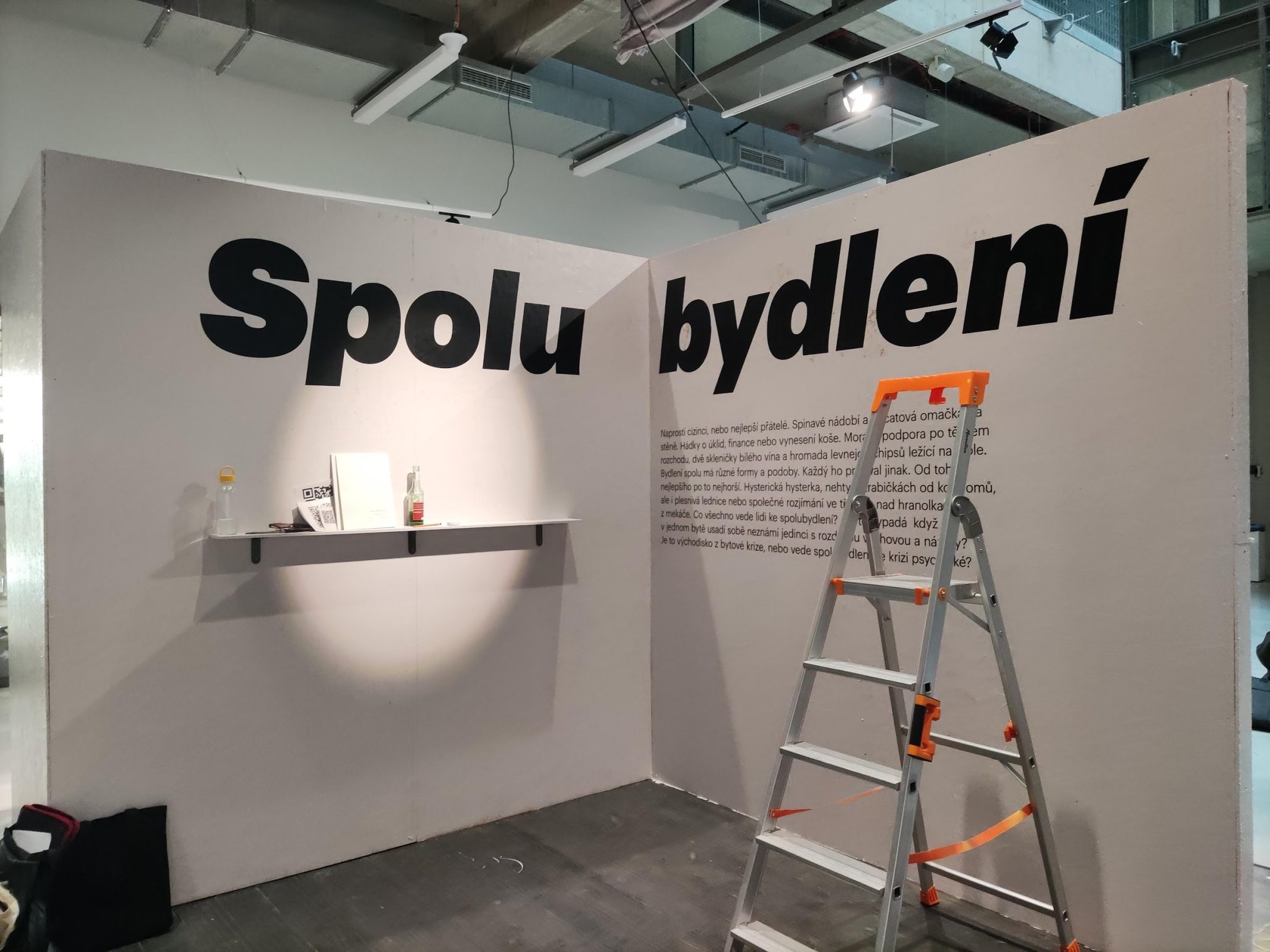 Instalace diplomové práce
