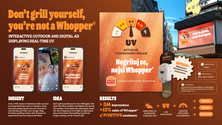Kampaň pro fast foodový řetězec Big Burger