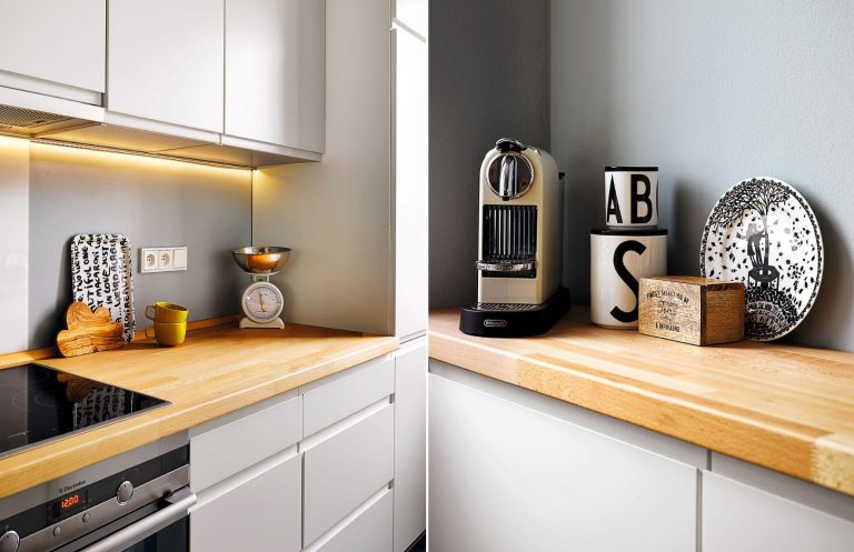 Při zařizování interiéru se neopoměňte podívat i do internetových obchodů jako je H&M Home nebo Kitchenette shop.