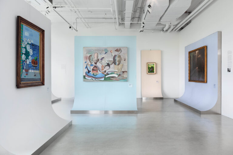Instalace pro výstavu Hráč v Galerii Magnus Art