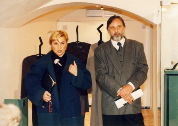 S ředitelem Design centra ČR (1991-2007) Karlem Kobosilem