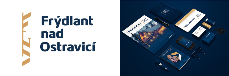 Nová vizuální identita města Frýdlant nad Ostravicí - Wantoo Design