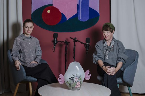 Natálie Navrátilová a šéfredaktorka Designnews Veronika Pařízková