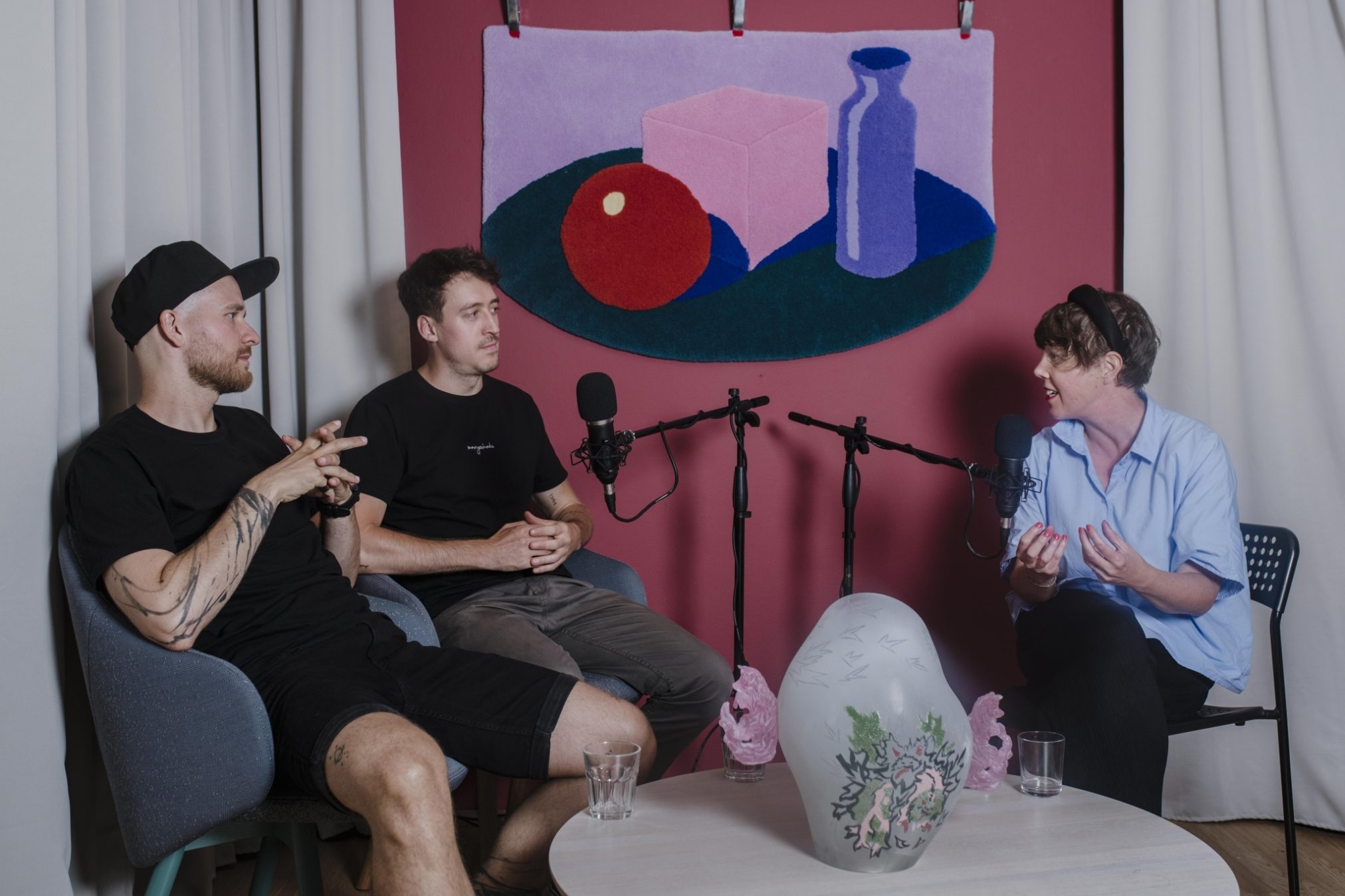 Natáčení podcastu Designnews