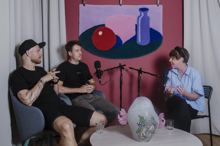 Natáčení podcastu Designnews