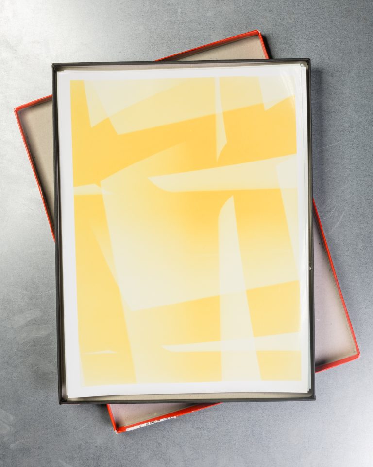 Výsledný barevný osvitový (analogový) print