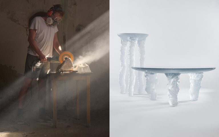Designér Johan Pertl a jeho skleněné objekty