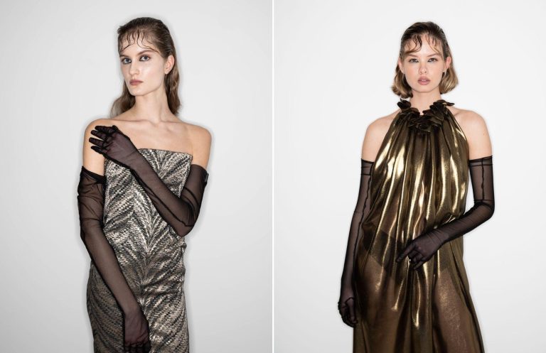 Po předchozí domluvě lze ready-to-wear modely vyzkoušet v ateliéru Studia 3 na adrese Celetná 12, Praha 1