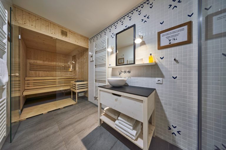 Osobní sauna přímo v apartmánu? Ale jistě, může být!
