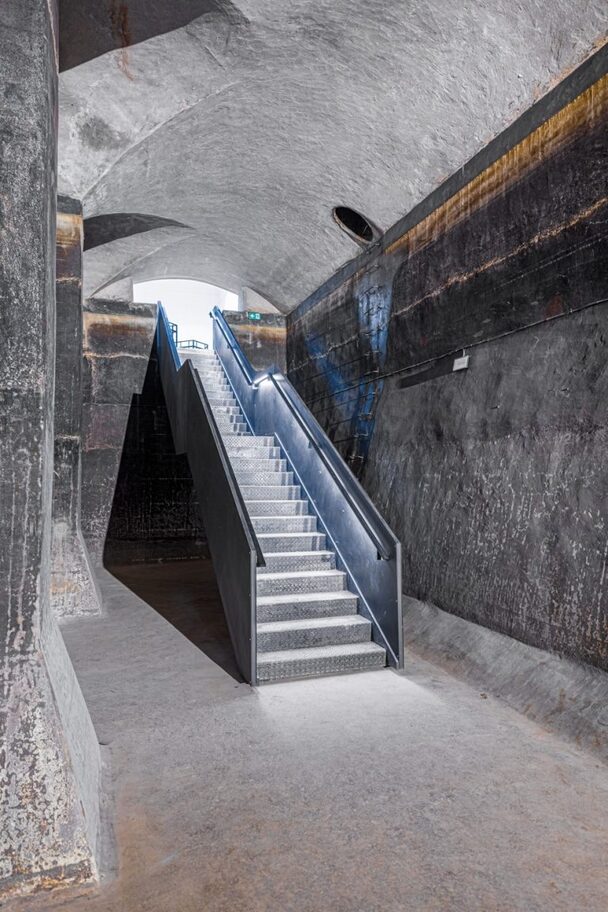 Hlavním cílem bylo zpřístupnit vodojemy s minimálním zásahem do původní architektury