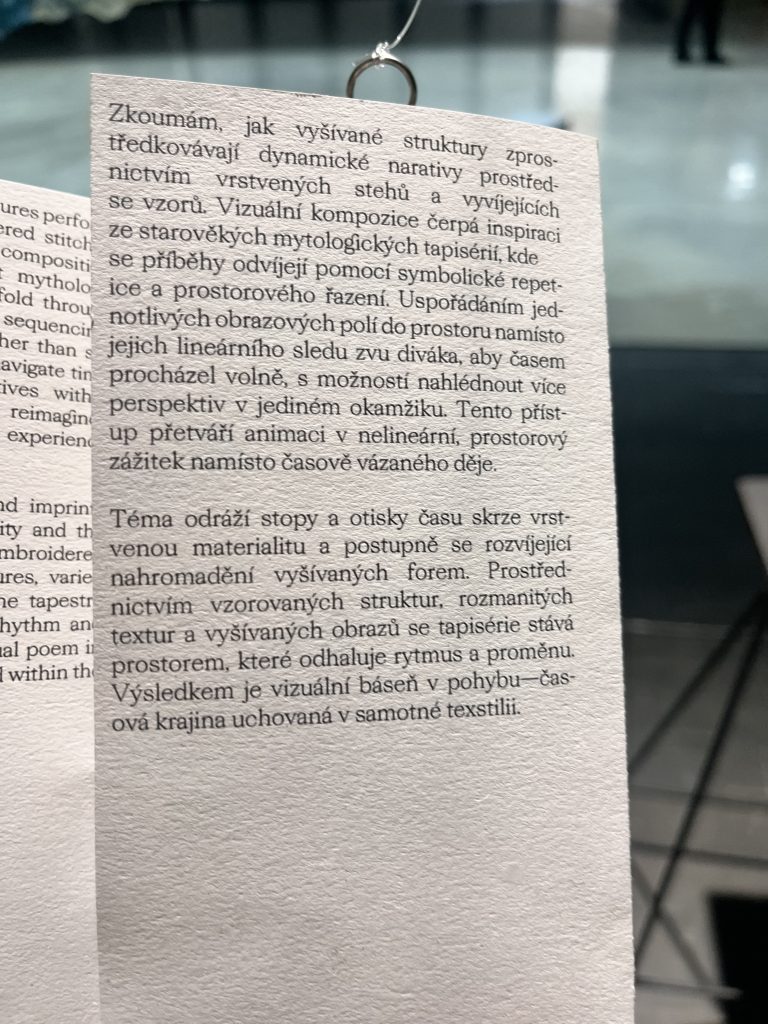Popis klauzurní práce